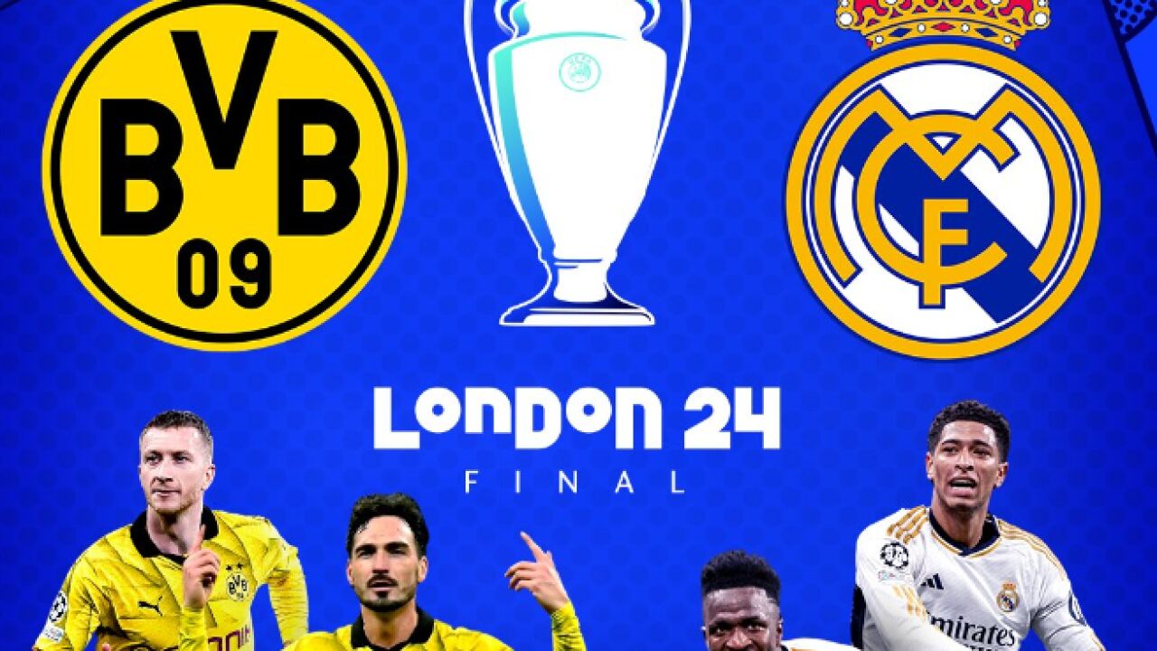 Dónde Ver Online El Borussia Dortmund - Real Madrid, Final De La ...