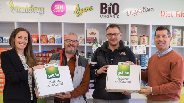 Galletas Gullón y el Banco de Alimentos de Palencia renuevan su colaboración 