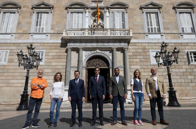 Fotografía de los candidatos a las elecciones catalanas del 12 de mayo