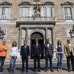 Fotografía de los candidatos a las elecciones catalanas del 12 de mayo