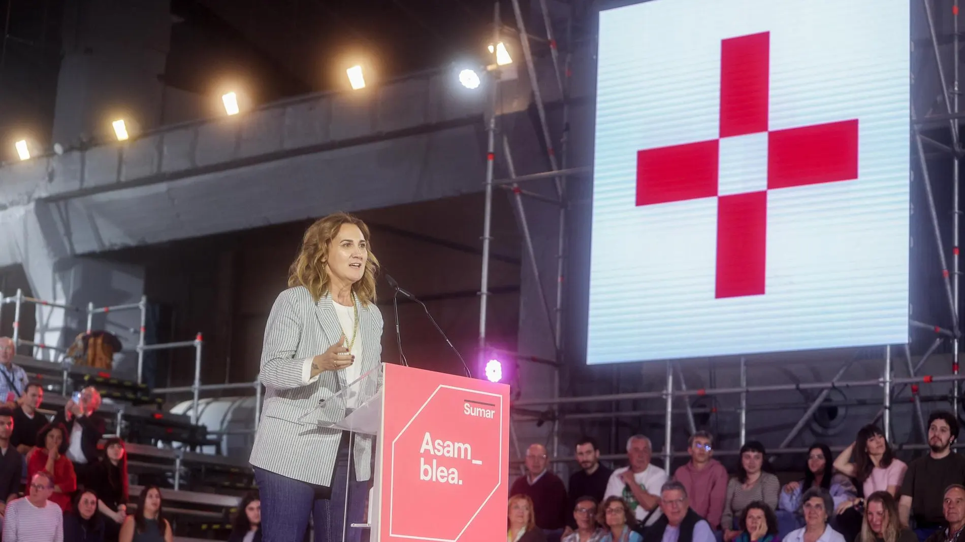 Estrella Galán (Sumar) exige el reconocimiento inmediato de Palestina: "Basta de tanta palabra. Hay que pasar a hechos"