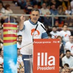 Sánchez acompaña a Salvador Illa en el cierre de campaña del PSC en Barcelona