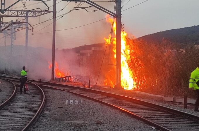 Incendio en Rodalíes