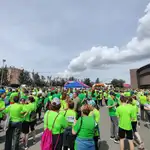 Marcha contra el cáncer en Ávila