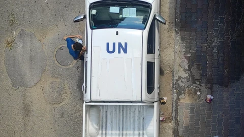 O.Próximo.- El Gobierno gazatí informa de un muerto en un ataque contra un vehículo de la ONU en el sur de Rafá