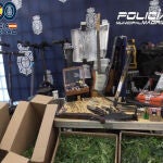 Desmantelados dos 'narcopisos' en Latina con 200 plantas de marihuana, dinero y joyas de gran valor