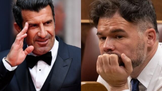 Figo no podía faltar a su cita con Rufián tras el descalabro de ERC: "Oye Rufi.."