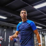 Cristiano Ronaldo en un anuncio para WHOOP