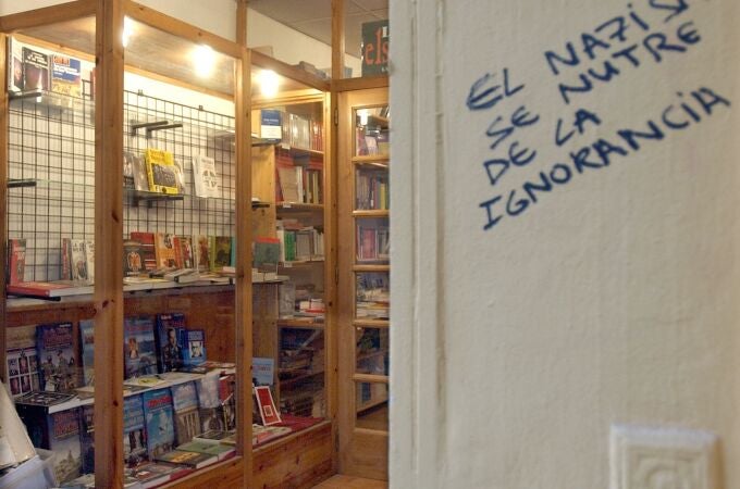 Una imagen de la desaparecida Librería Europa