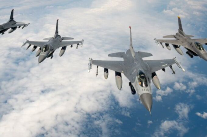 F-16 de la fuerza aérea de EEUU