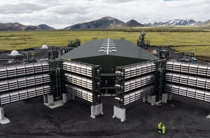 Inauguran la planta de captura de CO₂ más grande del mundo en Islandia