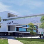 UNIE Universidad dispone de dos grandes campus en Madrid. En la imagen el de Tres Cantos
