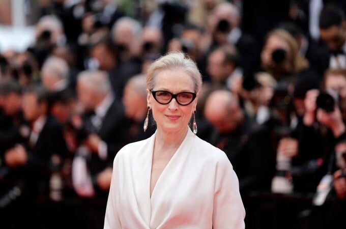 Meryl Streep en la ceremonia inaugural de Cannes 2024.