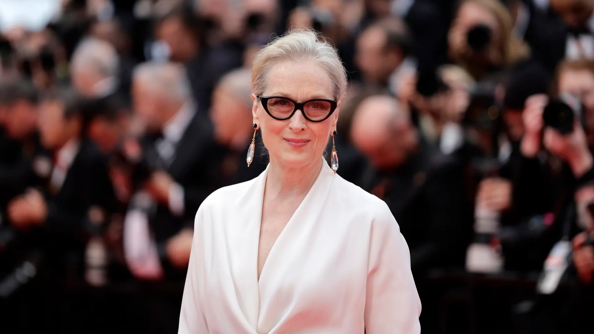 Cannes (France), 14/05/2024.- Meryl Streep attends the 'Le Deuxieme Acte' (The Second Act) screening and opening ceremony of the 77th annual Cannes Film Festival, in Cannes, France, 14 May 2024. The film festival runs from 14 to 25 May 2024. (Cine, Francia) EFE/EPA/GUILLAUME HORCAJUELO