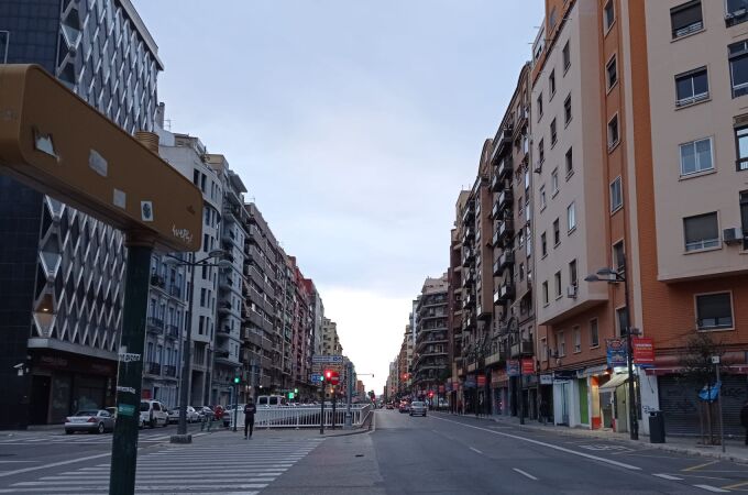 La nueva avenida de Pérez Galdós contará con 2 carriles para el tráfico privado y uno para las bicis