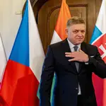 Slovakia&#39;s Prime Minister Robert Fico shot in Handlova