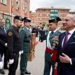 Nicanor Sen en el acto celebrado en León