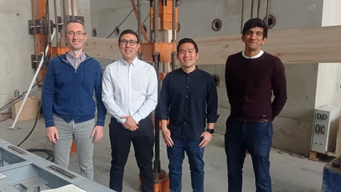 Investigadores de la UPV se inspiran en colas de lagarto para diseñar un edificio que no colapsa totalmente