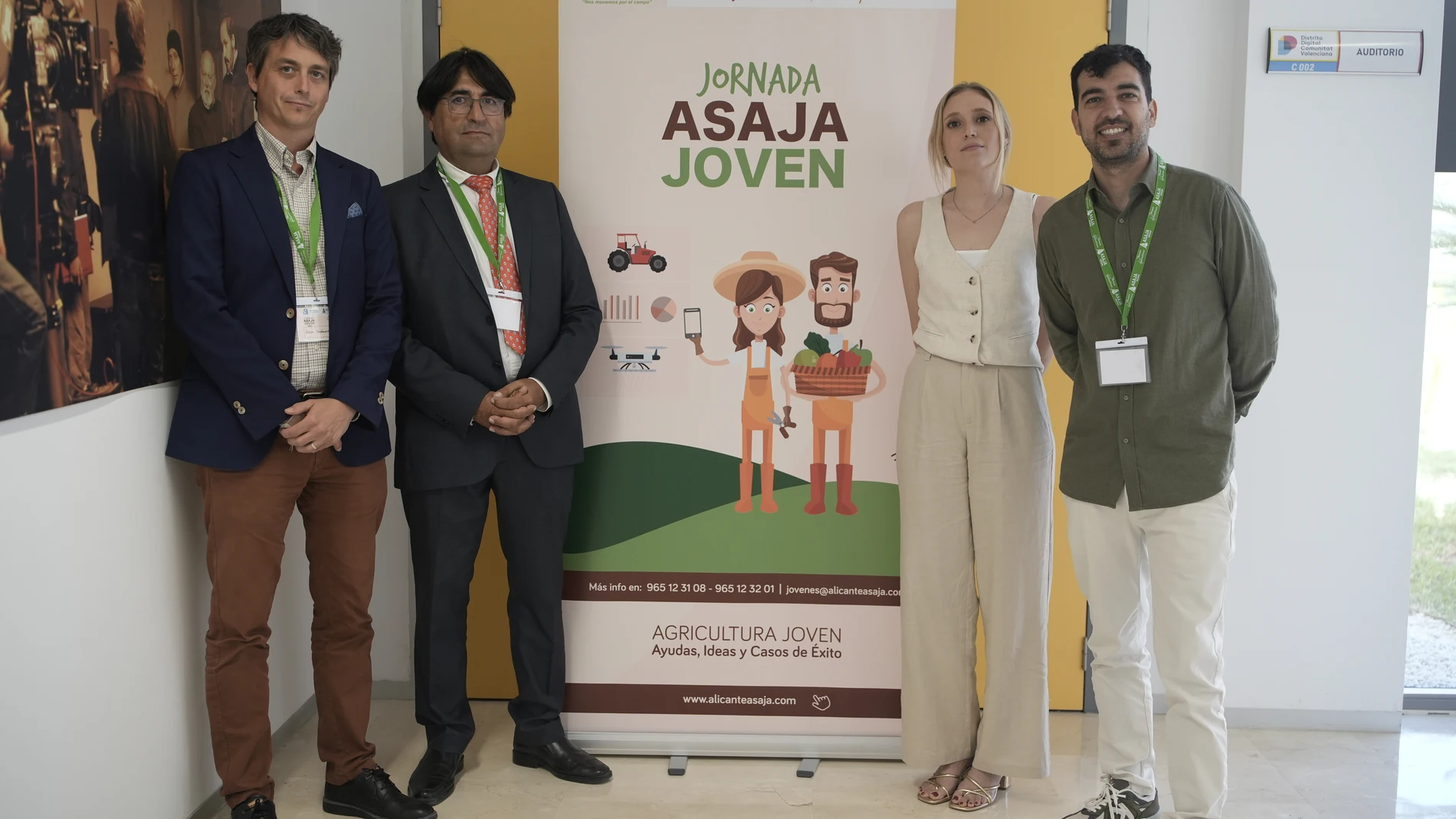 Más de 300 agricultores piden en Alicante que haya relevo generacional en el campo