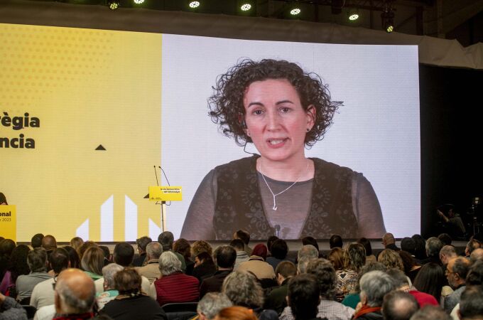 La fugada a Suiza Marta Rovira, en una videoconferencia