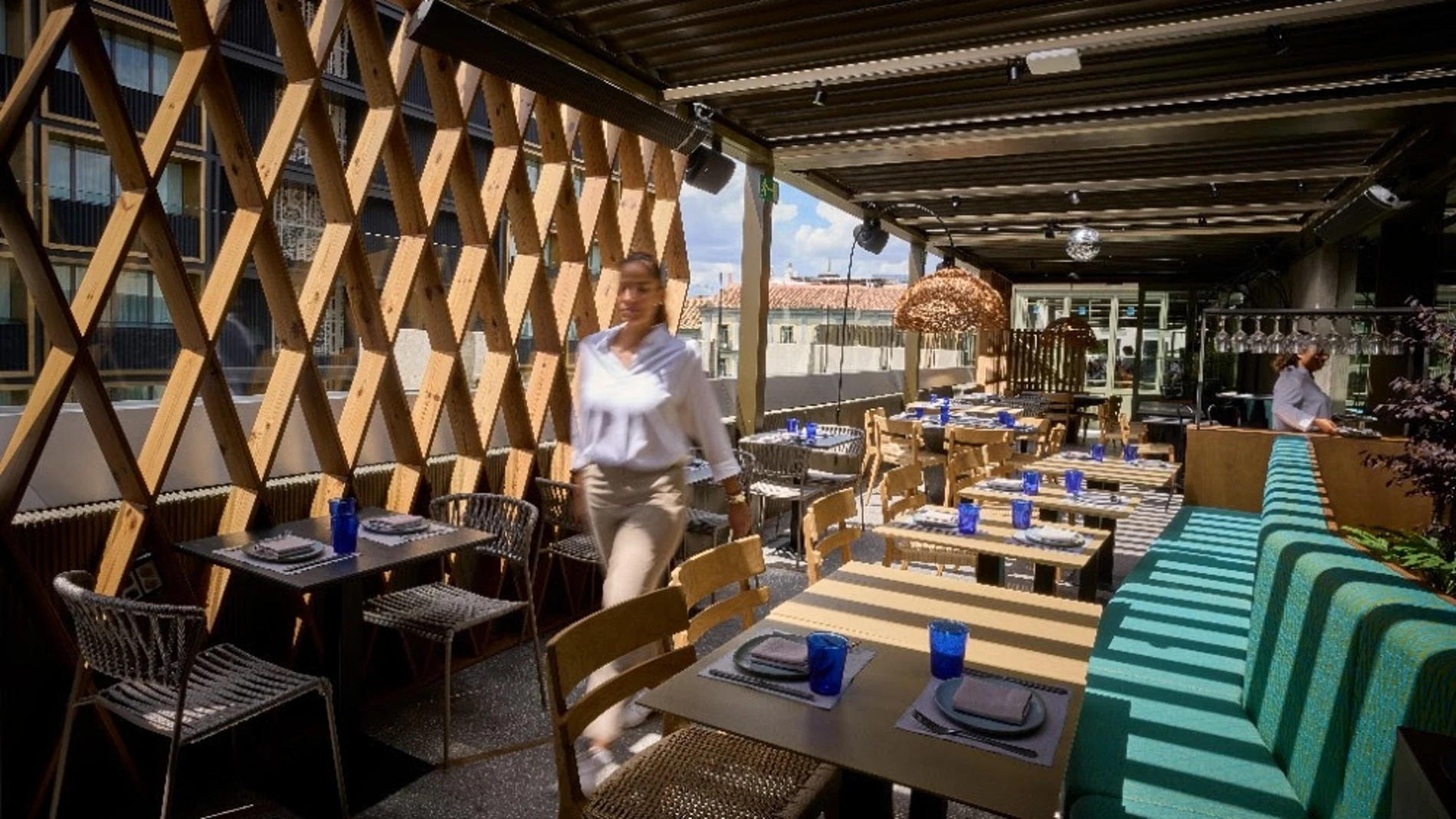 Una imagen del espacio de cocina mexicana dirigido por Roberto Ruiz