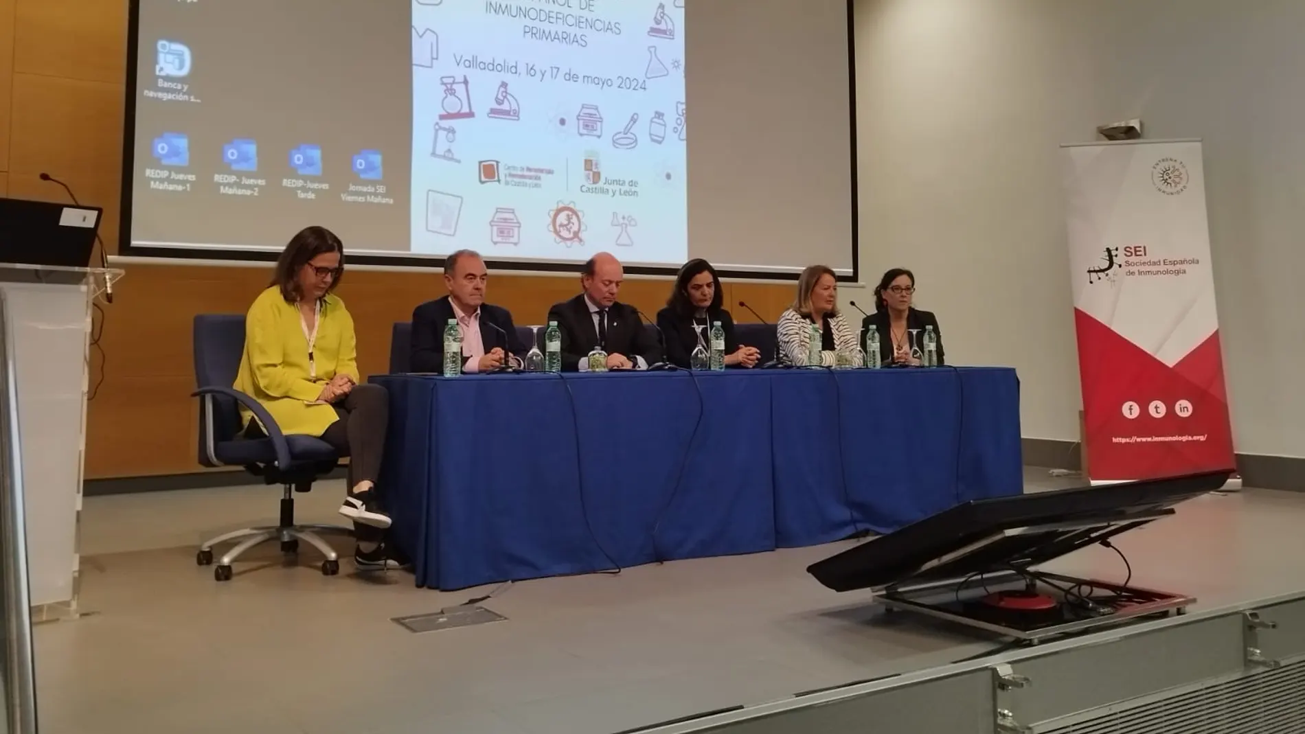 Inauguración de la jornada a la que asistió el viceconsejero Jesús García-Cruces