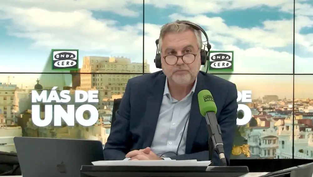 Carlos Alsina en 'Más de Uno'