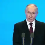 El presidente ruso, Vladimir Putin, durante su visita de esta semana a China