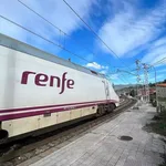 Tren Alvia parado en Cantabria