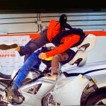 Aspar, el campeón español de motociclismo, recomienda el airbag de moto
