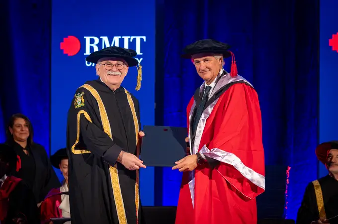 José Manuel Entrecanales, honoris causa por la RMIT University