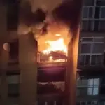 Incendio en la vivienda