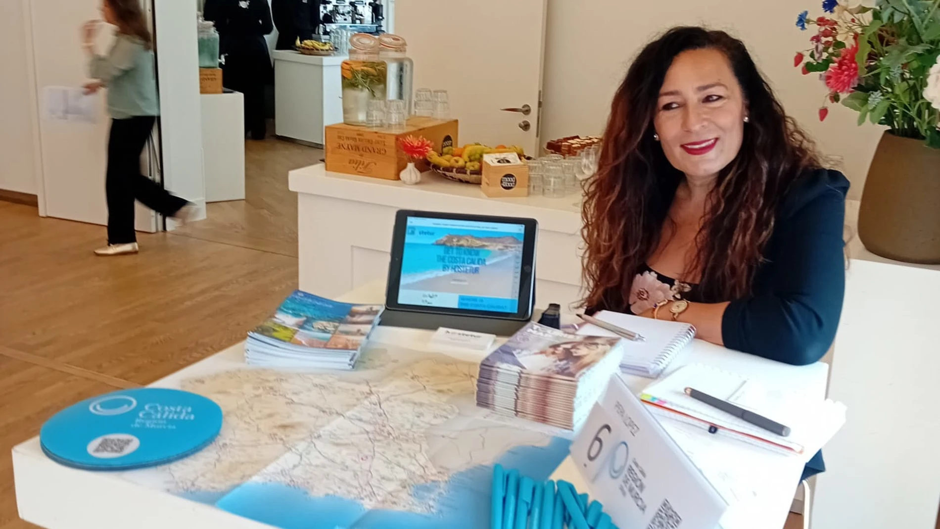 En la imagen, Mónica Alacuart, gerente de Hostetur.