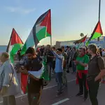 Manifestación en Almería por Palestina.