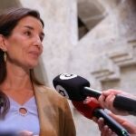 La consellera de Hacienda, Economía y Administración Pública, Ruth Merino