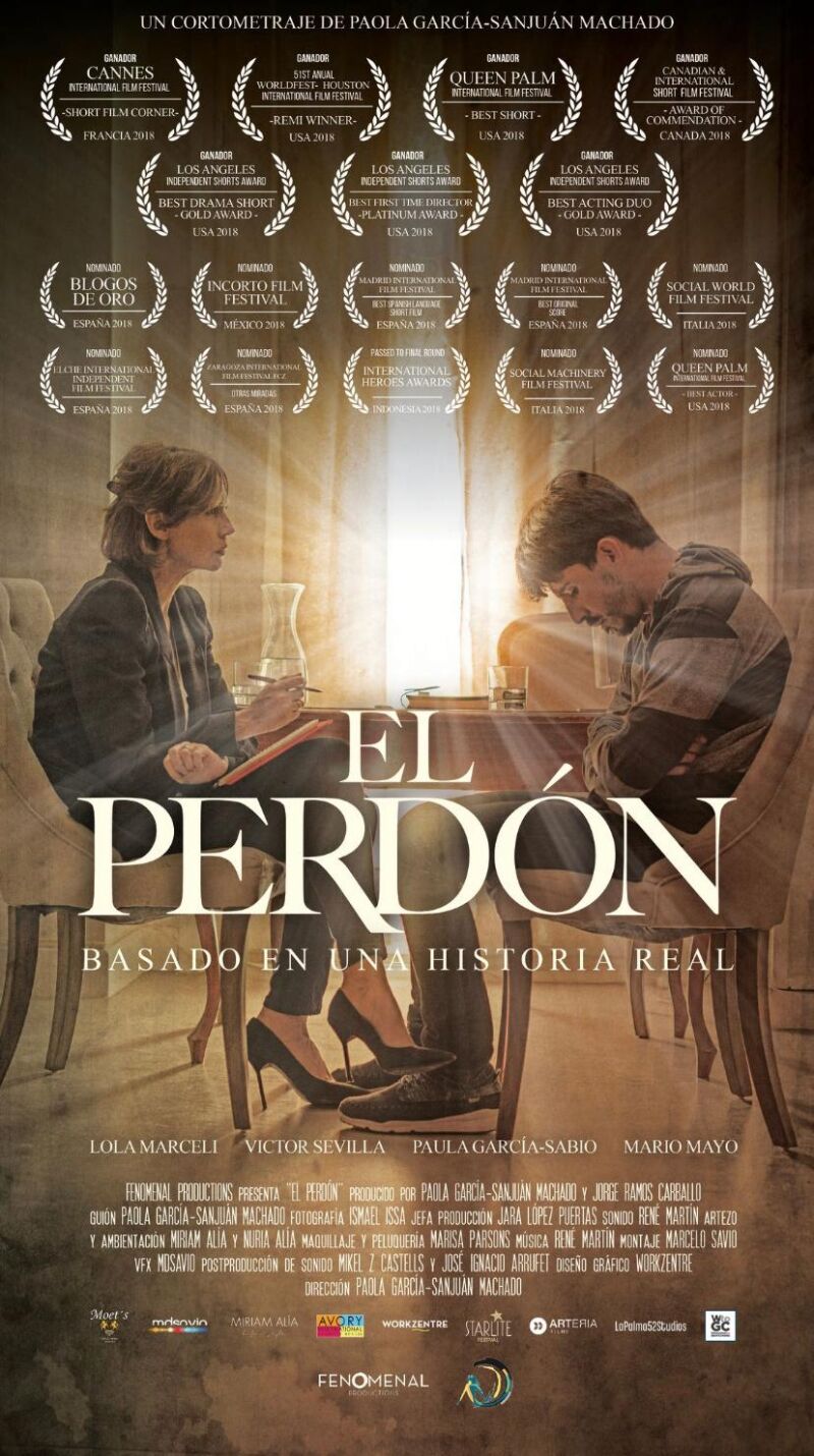 Cartel de &quot;El Perdón&quot;.