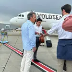 Juan de Castilla a la llegada a Madrid
