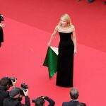 Cate Blanchett y su vestido reivindicativo en Cannes.