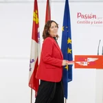 La portavoz del Comité de Campaña del PSOE en Castilla y León, Rosa Rubio