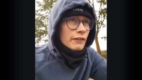 Jorge Rey, aficionado a la meteorología, en su última predicción.