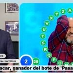 Gonzalo Bernardos en 'Mas Vale Tarde' y Óscar Díaz, ganador del rosco de 'Pasapalabra'