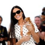 Demi Moore en el Festival de Cannes. 