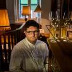Entrevista con el Chef Juan Antonio Medina en el restaurante Casa Salesas. © Alberto R. Roldán / Diario La Raz