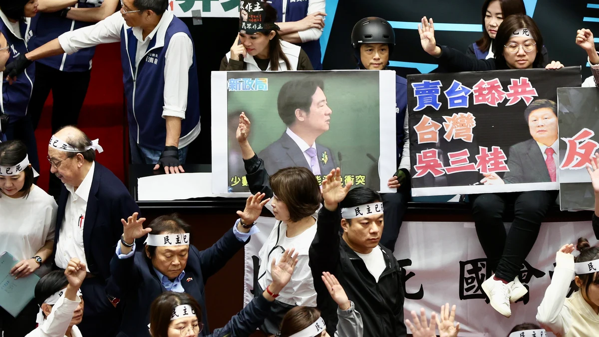Taiwán: William Lai arranca su presidencia frente a una China desafiante y divisiones parlamentarias