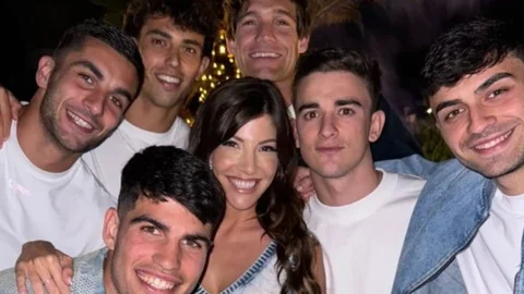 La comentada fiesta de Alcaraz con los jugadores del Barça antes de Roland Garros