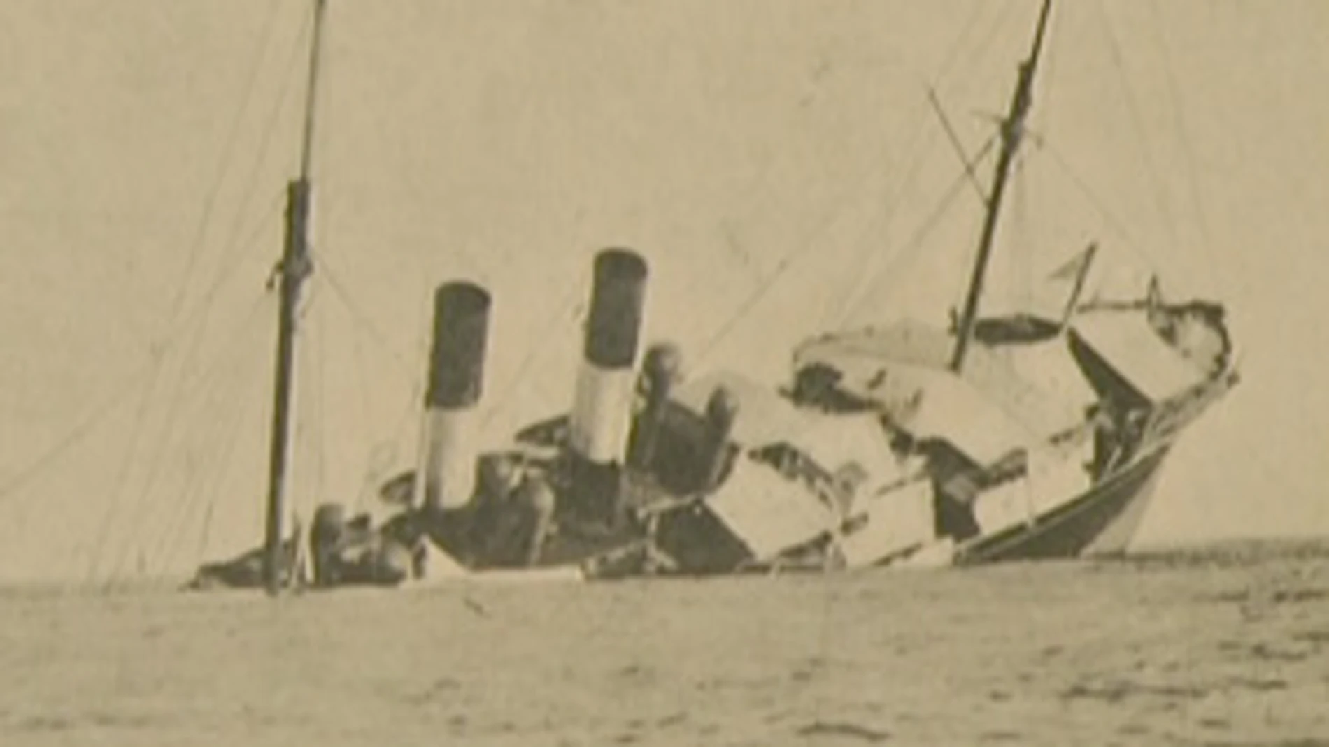 El Sirio se hundió el 4 de agosto de 1906 tras chocar en Cabo de Palos