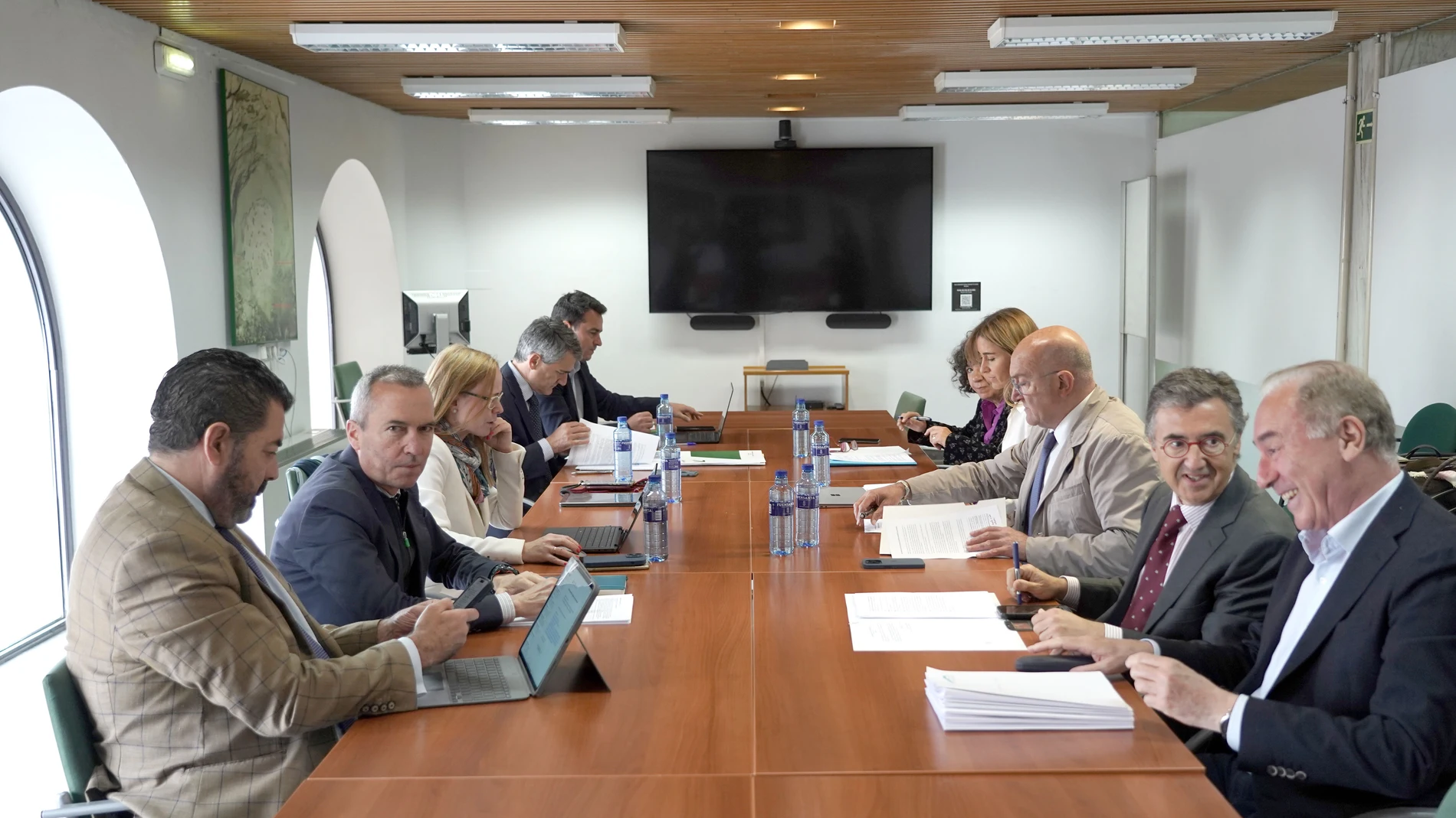 Reunión entre el Ayuntamiento de Valladolid y la Sociedad Alta Velocidad