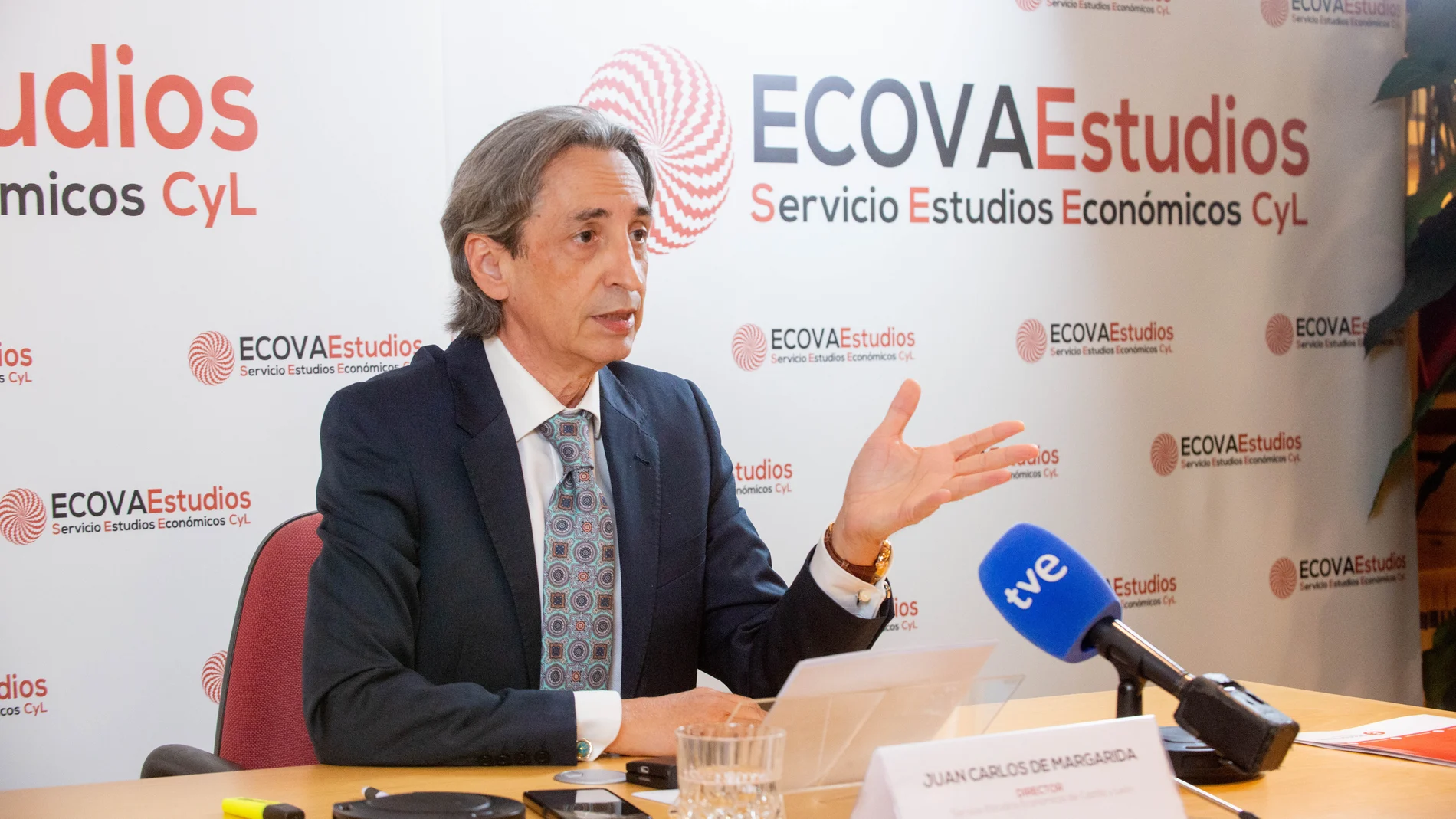 Juan Carlos de Margarida durante la rueda de prensa