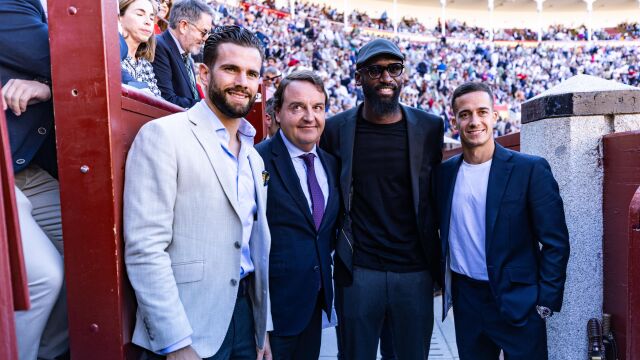 Nachho, Rüdiger y Lucas Vázquez