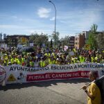 MADRID.-Montecarmelo sigue esperando el resultado de la búsqueda de restos humanos en la parcela prevista para el cantón